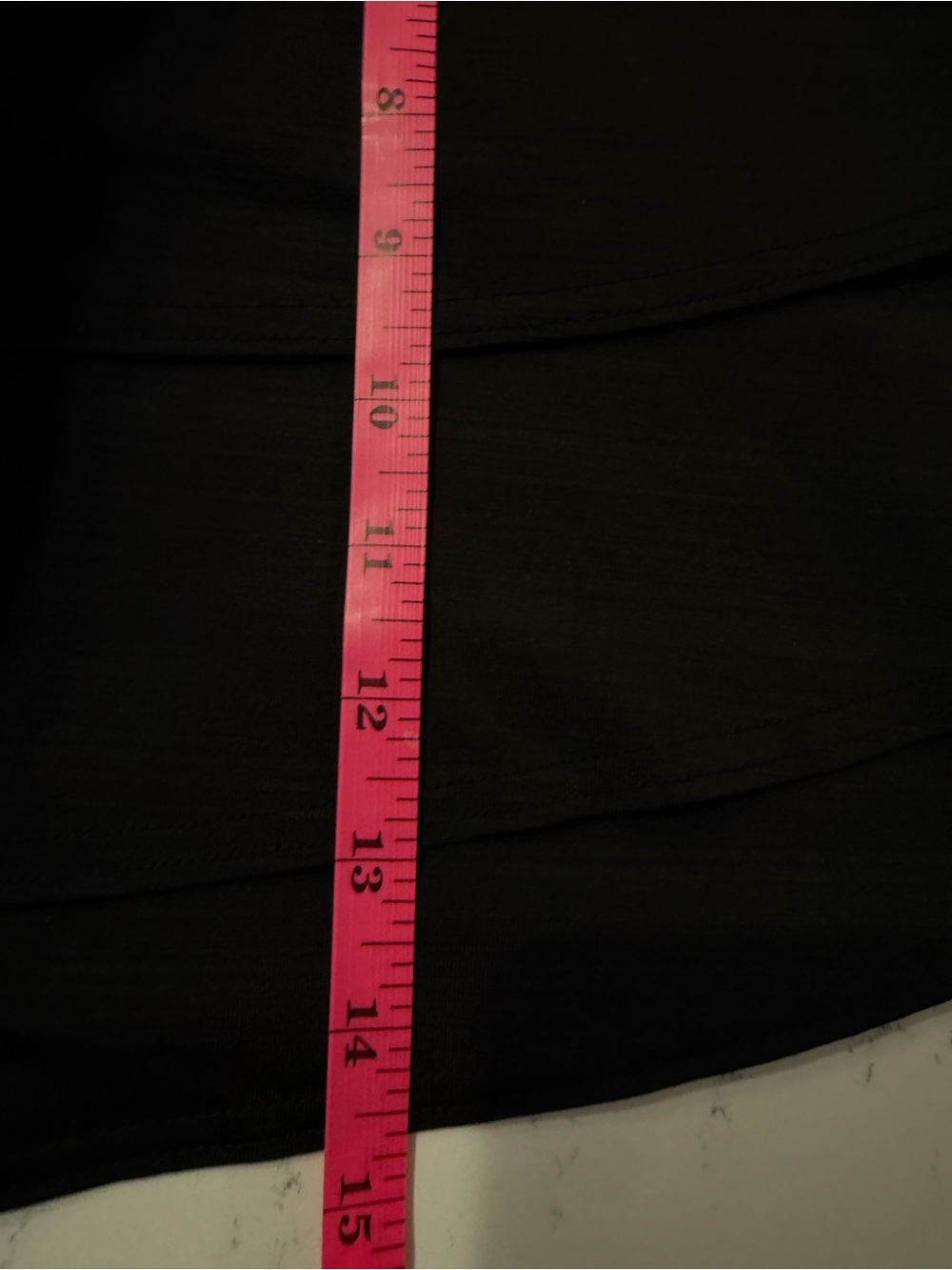 Athleta Black Tiered Mini Skirt - Picture 5 of 5
